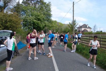 Preparing at the start line
