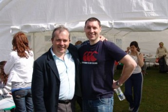Gerry Moran and Adrian Ward.